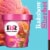 Baskin Robbins Rainbow Sherbet Pint Perspective: top