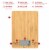 Escali Atri Bamboo Kitchen Scale Perspective: top