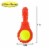 JoJo Modern Pets Eco-Friendly Squeaky TPR Tennis Ball Dog Toy with Treat Fill Perspective: top