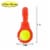 JoJo Modern Pets Eco-Friendly Squeaky TPR Tennis Ball Dog Toy with Treat Fill Perspective: top