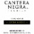 Cantera Negra Tequila Extra Anejo Perspective: top