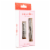 No-Slip Frenchies Grey Velvet Hairpins  - 20 Pins Perspective: top