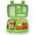 Bentgo Kids Chidrens Leak Proof Lunch Box - Green Perspective: top