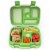 Bentgo Kids Chidrens Leak Proof Lunch Box - Green Perspective: top