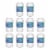 GE MWF 10PK Refrigerator Water Filter Compatible by BlueFall Perspective: top