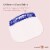 Parasol Kids Blue Face Shields with Elastic Foam Band Perspective: top