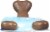 Lumabone® Small Bacon Flavor Durable Chew Perspective: top