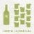 Tres Agaves® Organic California Lime Margarita Mix Perspective: top