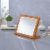 ORE International 8  Wood Adjustable Make-Up Mirror in Brown And Walnut Perspective: top
