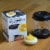 Negg Boiled Egg Peeler - BLACK Perspective: top