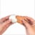 Negg Boiled Egg Peeler - YELLOW Perspective: top