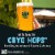 Hop Valley Cryo Stash Imperial IPA Craft Beer Perspective: top
