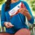LILY'S Semi-Sweet Chocolate Style No Sugar Added Baking Chips Bag Perspective: top