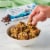 LILY'S Milk Chocolate Style No Sugar Added Baking Chips Bag Perspective: top