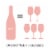 Bieler Père & Fils Sabine Rose Provence Pink Wine Perspective: top
