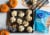 Saffron Road® Organic Gluten-Free Non-GMO Sea Salt Crunchy Chickpeas Perspective: top