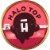 Halo Top® Red Velvet Ice Cream Pint Perspective: top