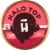 Halo Top® Red Velvet Light Ice Cream Perspective: top