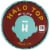 Halo Top® Dairy Free Vegan Chocolate Frozen Dessert Pint Perspective: top
