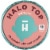 Halo Top® Dairy Free Chocolate Almond Crunch Frozen Dessert Pint Perspective: top