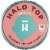 Halo Top® Dairy Free Chocolate Almond Crunch Frozen Dessert Pint Perspective: top