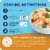Scott & Jon's Gluten Free Garlic Butter Shrimp Rice Bowl Frozen Meal Perspective: top