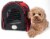 Pet Life Airline Approved Folding Zippered Sporty Mesh Pet Carrier Perspective: top