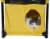 Pet Life Kitty-Square Obstacle Soft Folding Play-Active Collapsible Pet Cat House Furniture Perspective: top