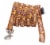 Touchdog Caliber Designer Embroidered Fashion Pet Dog Leash And Collar Combination Perspective: top