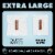 DUDE Wipes® XL Unscented Medicated Flushable Wipes Perspective: top