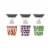 Mosaic Tea Candle Solar Light - 3PK Perspective: top