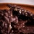barkTHINS Dark Chocolate Almond and Sea Salt Snacking Chocolate Bag Perspective: top