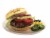 Vegan Burger (9 Patties) - Vege Caliente Perspective: top