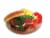 Vegan Burger (9 Patties) - Veggie Six Perspective: top