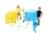 Funphix Supersized Glow in The Dark Building Fort Perspective: top