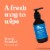 Fresh Peaches Toilet Paper Gel Starter Set WIPSTARTERPIN 1 Ct Perspective: top