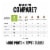 Crunchy Roasted Edamame (Sriracha) - Healthy Snacks, Keto Protein Gluten-Free & Vegan (3 Pk) Perspective: top