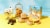 Nightingale® Cookie Monster Ice Cream Sandwiches Perspective: top