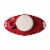 CreekKooler Pup 15 Quart Portable Floating Beverage Water Drink Can Cooler, Red Perspective: top