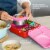 Omie OmieBox Bento Box for Kids - Insulated Lunch Box w/ 8oz Thermos - Pink Berry Perspective: top