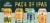CANarchy Pack of IPAs Craft Beer Variety Pack Perspective: top