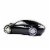 SANOXY 2.4GHz Wireless 3D Car Shape Optical Mouse w/ USB Receiver for PC  (BLACK) Perspective: top
