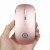"2.4GHz Wireless Optical Mouse USB Rechargeable RGB Cordless Mice For PC Laptop (rose) " Perspective: top