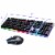 SANOXY USB Wired G21 104 Keys Full Size Keyboard Combo Mouse w/ Backlight LED Lights for Offi Perspective: top
