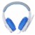 3.5mm Gaming Headset Mic LED Headphones Stereo Bass Surround For PC Xbox One PS4 (white-blue) Perspective: top