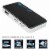 SANOXY USB 3.0 8-in-1 Compact Flash Multi Card Reader CF Adapter Micro SD MS XD 5Gbps Perspective: top