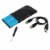 SANOXY USB 2.0 Slim External DVD ROM CD-RW Combo Portable Drive (BLACK) Perspective: top