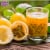 Wanabana 100 Percent Real and Natural Fruit Pulp for Juice Making, Passion Fruit, 17.64 Ounce Perspective: top