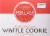 Fogliani Vanilla Pizelle Waffle Cookies Perspective: top