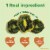 RIND Snacks Tangy Kiwi Dried Fruit Superfood - 3oz Bags, 6 Bags Total Perspective: top